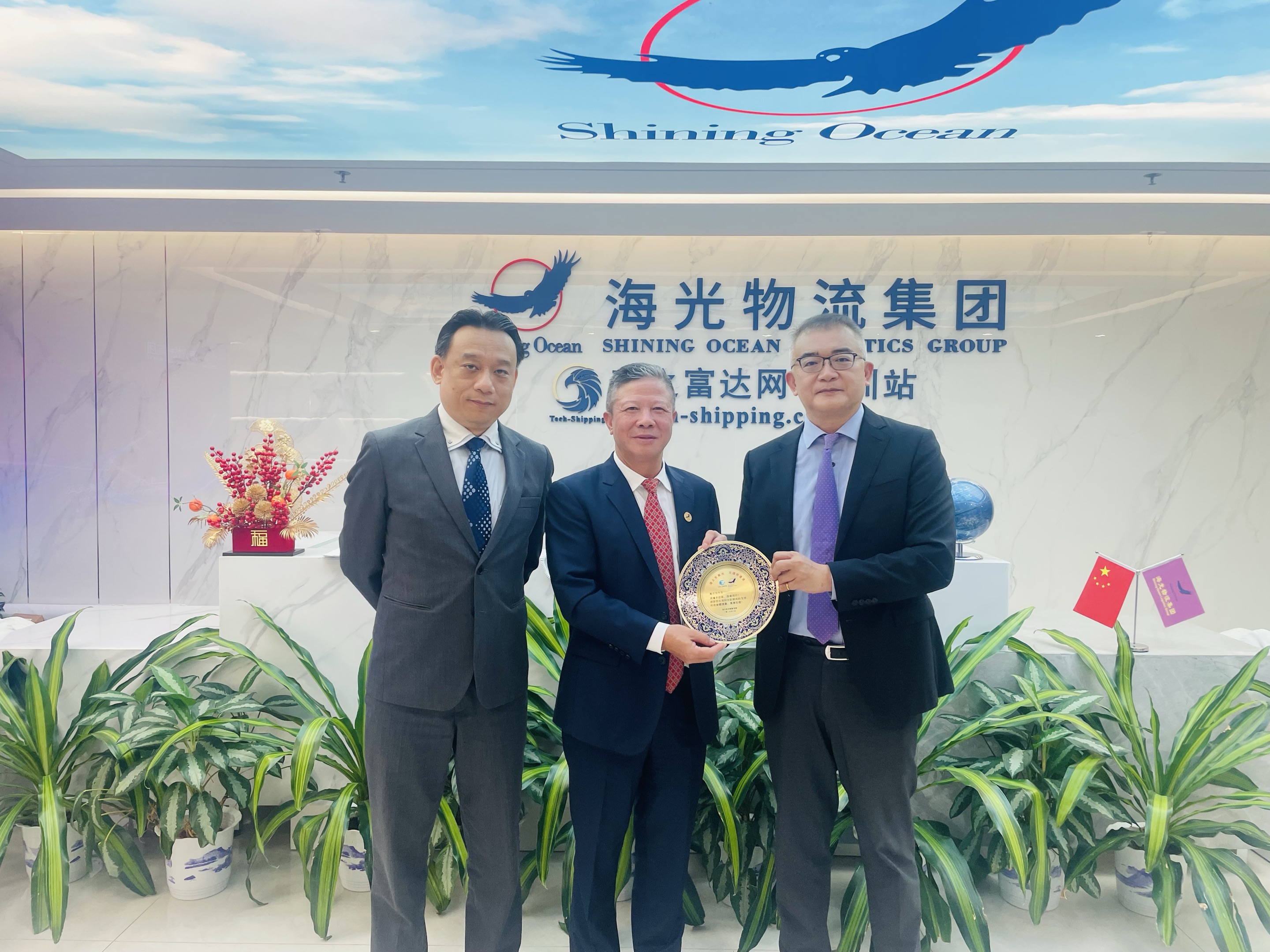 TSL代表蒞臨海光總部