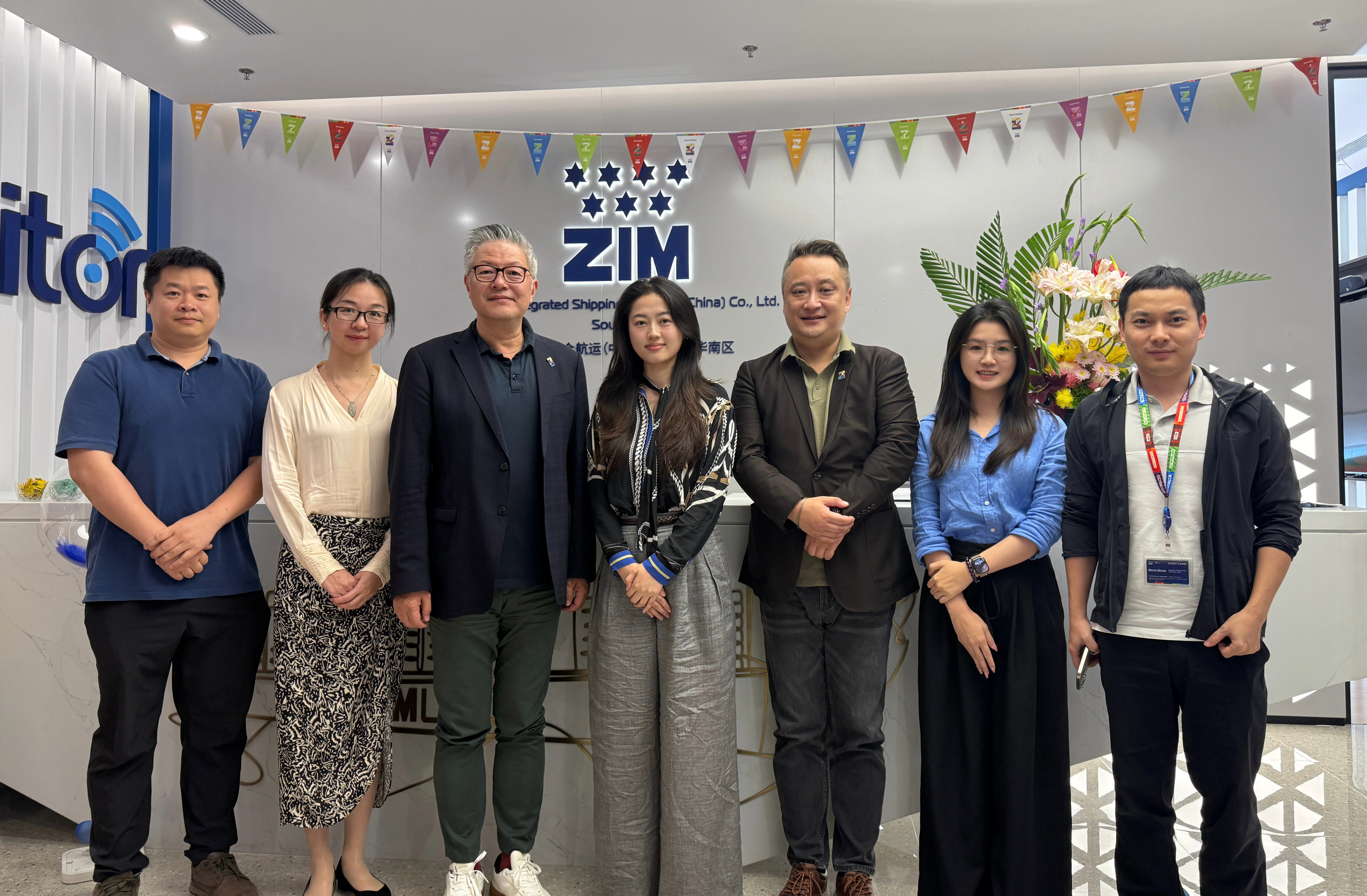 The business representative of the group visited SITC