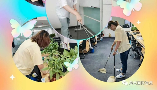 提升環(huán)境品質(zhì) 海光開展衛(wèi)生大掃除